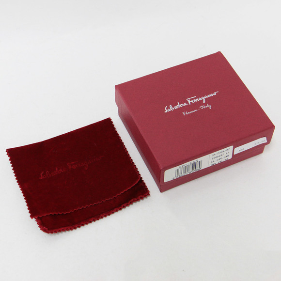 SALVATORE FERRAGAMO Necklace Pendant Jewelry Accessory Gold Pink Orange White Ch - Picture 6 of 6